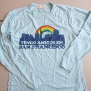 Novelty Long Sleeve Men's T-shirt Size M.